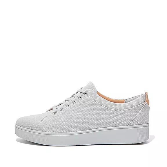 Baskets FitFlop RALLY Toile Grise | 83493823