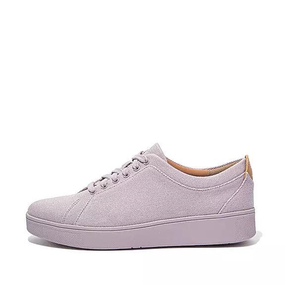 Baskets FitFlop RALLY Toile Violette Clair | 66443697