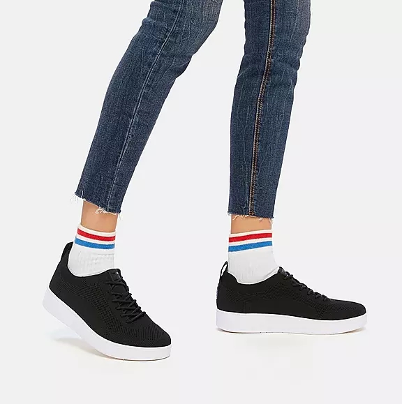 Baskets FitFlop RALLY Airyknit Noir | 79545529