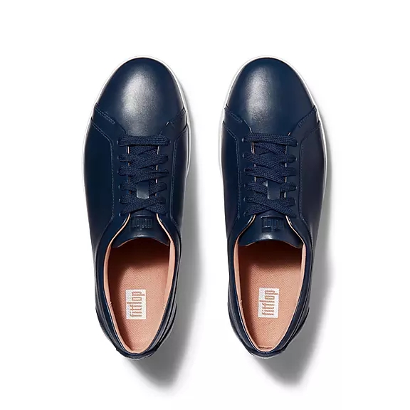 Baskets FitFlop RALLY Cuir Bleu Marine | 38933068
