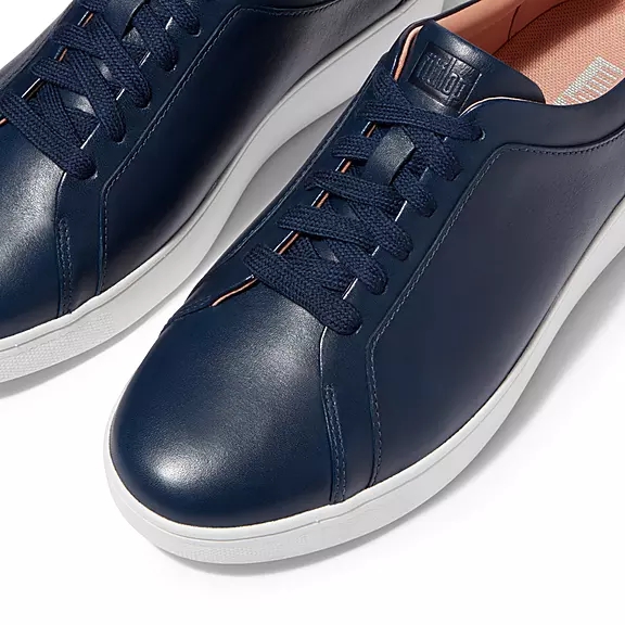 Baskets FitFlop RALLY Cuir Bleu Marine | 38933068