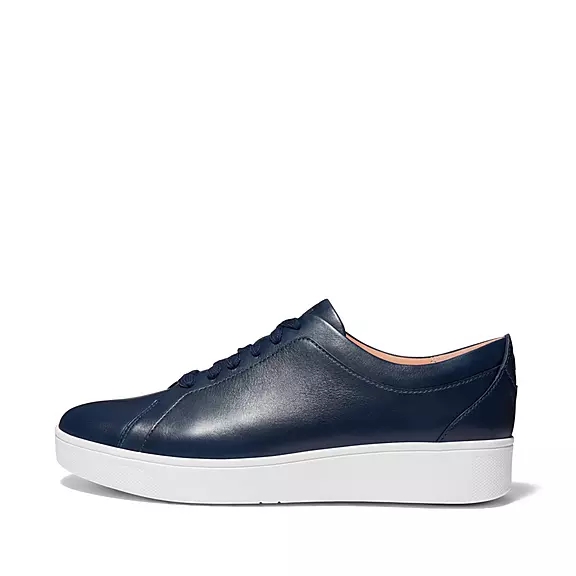 Baskets FitFlop RALLY Cuir Bleu Marine | 38933068