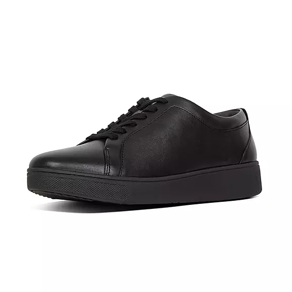 Baskets FitFlop RALLY Cuir Noir | 97630386