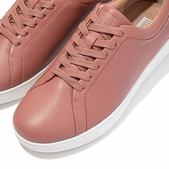 Baskets FitFlop RALLY Cuir Rose | 92622082