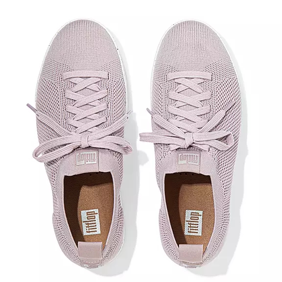 Baskets FitFlop RALLY E01 Multi-Knit Violette Clair | 28865350