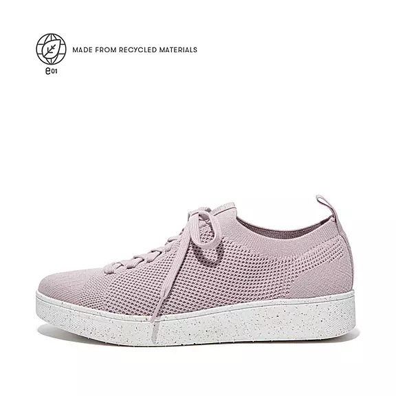 Baskets FitFlop RALLY E01 Multi-Knit Violette Clair | 28865350