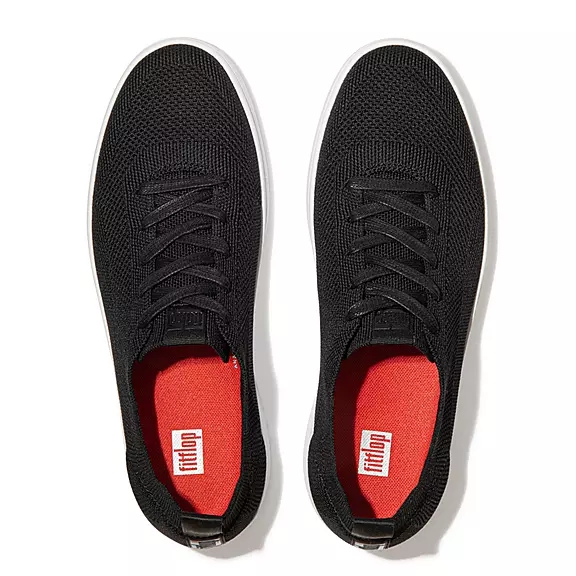 Baskets FitFlop RALLY X Airyknit Noir | 21717361