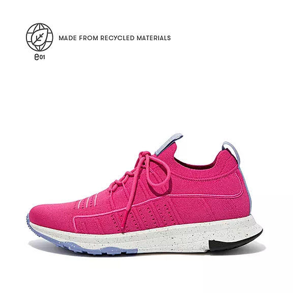 Baskets FitFlop VITAMIN FF E01 Knit Sports Rose | 17947522