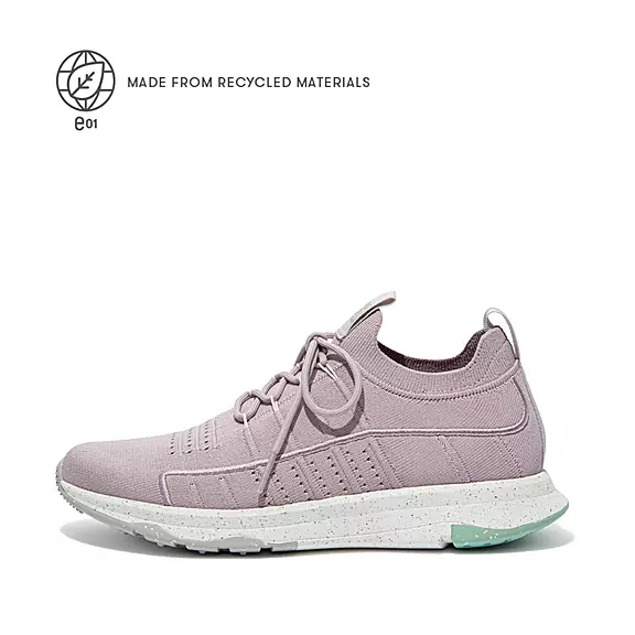 Baskets FitFlop VITAMIN FF E01 Knit Sports Violette Clair | 24768166