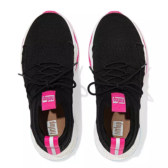 Baskets FitFlop VITAMIN FF E01 Knit Sports Noir | 73527778