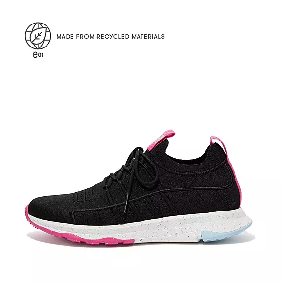 Baskets FitFlop VITAMIN FF E01 Knit Sports Noir | 73527778