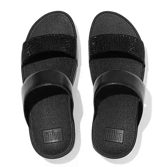 Claquette FitFlop LULU Crystal Noir | 18920368