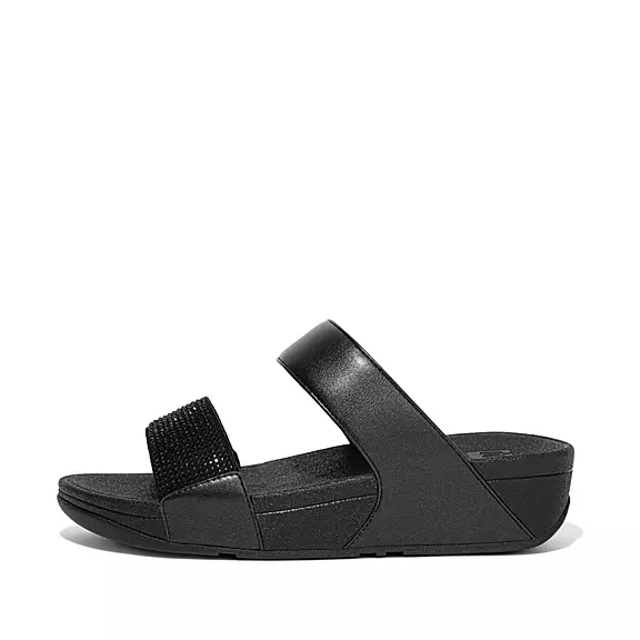 Claquette FitFlop LULU Crystal Noir | 18920368
