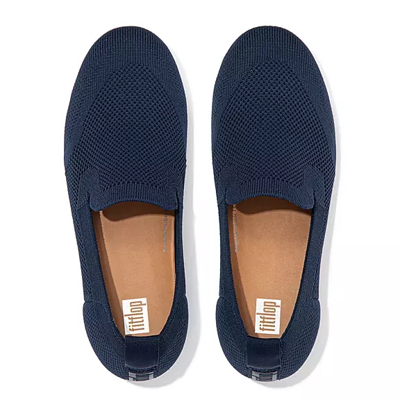 Loafers FitFlop ALLEGRO E01 Multi-Knit Bleu Marine | 34384172