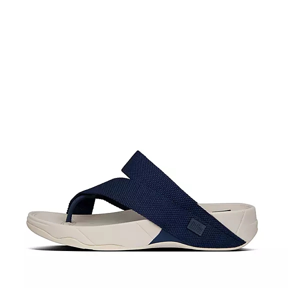 Sandales Toe-Post FitFlop SLING Weave Bleu Marine | 99686797