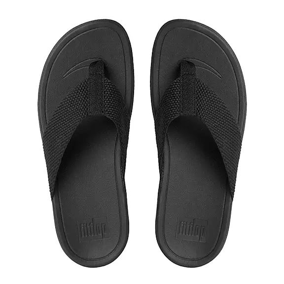 Sandales Toe-Post FitFlop SURFA Noir | 12532419